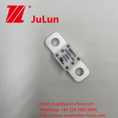 Máy bảo hiểm ô tô bằng gốm có kích thước nhỏ A202001-400A 125DC với dòng điện cao và phương pháp lắp đặt vít vít để bảo vệ mạch ngắn