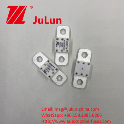 ASTM A202001-100A 150VDC Chất an toàn ô tô gốm kích thước nhỏ khuyến cáo mô-men xoắn chặt chẽ 11-13N · m cho M8 bảo vệ mạch ngắn định lượng điện lực cao