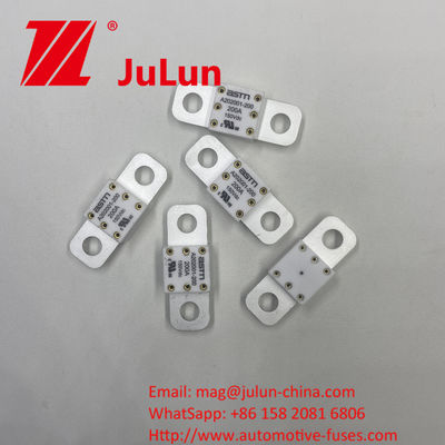 250A 150VDC A202001 ASTM Ceramic Automotive Fuses for Car Charger And Etc. Được làm bằng đồng gốm gốm bạc thạch anh cát vàng