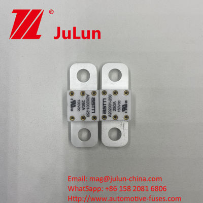 Dòng điện 400A Ceramic A202001 125VDC Fuses với khả năng phá vỡ 20KA 100-350A