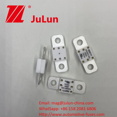 Hệ thống kéo EV gốm A202001 250A 150VDC Fuses có khả năng phá vỡ cao 400A 500A 16-20KA