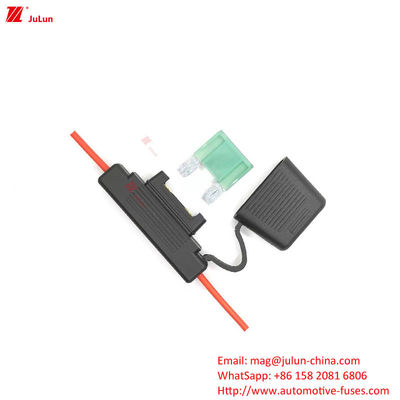Các thiết bị đầu cuối đồng liên lạc ô tô Fuse Holder / Box hiện tại 5A-100A In Line