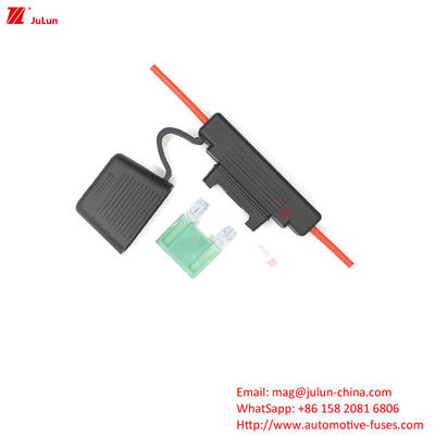 58v PVC ô tô Fuse Holder đầu cuối Tined đồng In Line
