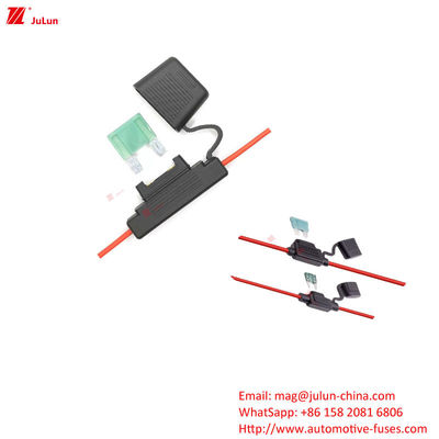 58v PVC ô tô Fuse Holder đầu cuối Tined đồng In Line