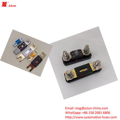 Sản xuất hàng loạt ô tô điện tử Blade Fuses để duy trì sự ổn định Fuse giữ hiện tại 50A-500A