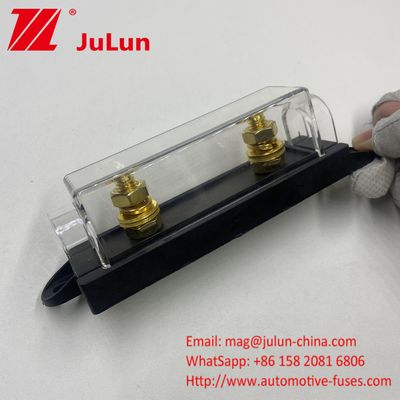 Ứng dụng chống bụi ADL FUSE HOLDER BLACK BACKGROUND Bolt Đánh giá điện hiện tại / Mỗi cột 20A 30A 80A 100A 200A 300A 400A 500A