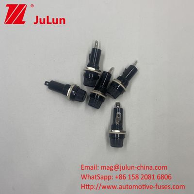 10A 250V AC 6 * 30 Bakelite Mini Fuse Holder Plug Plug