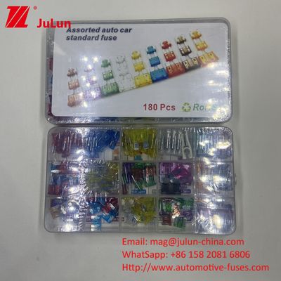Auto Blade Fuses 40A 32V làm bằng PA66 đồng cho xe ô tô SUV xe tải