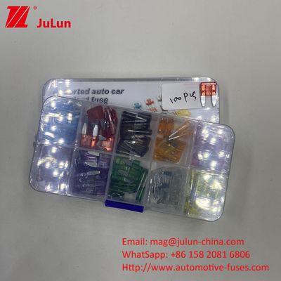 Xe tải Offroad Blade Fuse Boxed 10A 32V Bộ ngắt mạch xe cho điện tử ô tô 0337 0237 0899 0999 0299