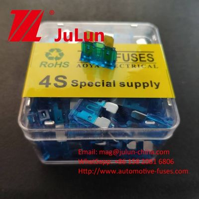 MINI MAXI Automotive Auto Blade Fuses 70A 58V Xe buýt Tàu thủy tinh