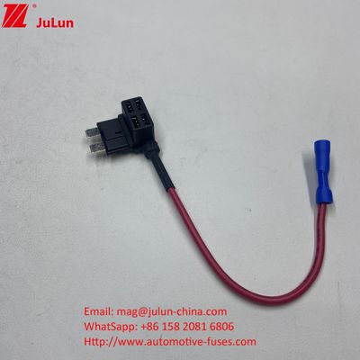 Sản phẩm bán buôn tiêu chuẩn Blade Fuse Tap với 32V 1A-40A tiêu chuẩn Car Fuse fuse holder