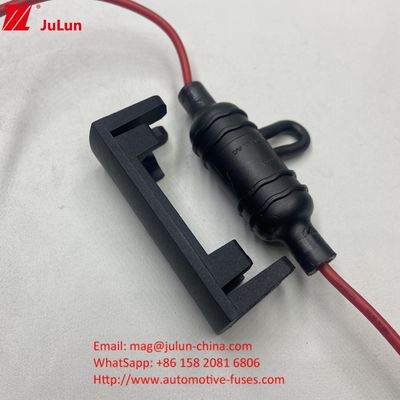 10 * 38mm Cylindrical Fuses Waterproof IP68 Inline Fuse Holder Cover với UL Wire cho