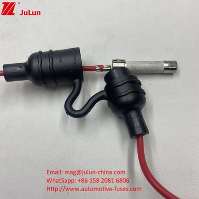 Đối với 5 * 20mm 6 * 30mm 10 * 38mm Fuse Street Light Đèn sân khấu ngoài trời Đèn chống nước chống bụi In-Line Fuse holder cho đèn đường