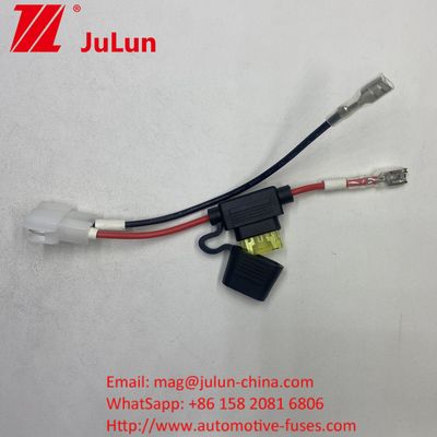 Nằm Fuse16 AWG 12 AGW Fuse Inline Fuse holder với 30 AMP 50A ATC Blade Fuses