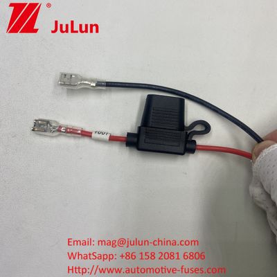 Cây giữ bộ an toàn 8AWG Inline Blade 30A Cable Lead WireCây giữ bộ an toàn 8AWG Inline Blade Cable Lead WireGenuine 50 Amp Plug Style Power Connector To 8mm RING TERMINALSGenuine 50 Amp Plug Style