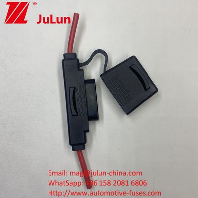 Máy bảo vệ an toàn, các khối an toàn và phụ kiện Nhà máy 8AWG MAXI Blade Fuse Holder Inline Waterproof Fuse Holder