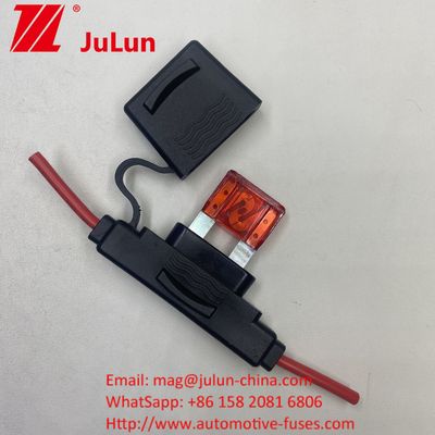Máy bảo vệ an toàn, các khối an toàn và phụ kiện Nhà máy 8AWG MAXI Blade Fuse Holder Inline Waterproof Fuse Holder