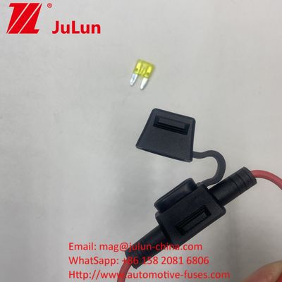 Fuse In Line Blade Auto Fuse Holder Nhà sản xuất Nhà máy Xe ô tô Xe ô tô Mini Fuse Holder Không thấm nước
