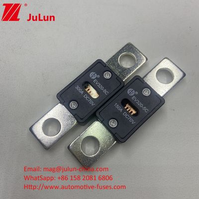 EV320-5C 500A 70VDC SINOFUSE GB/T31465.5-2015 Chất bảo hiểm bộ sạc xe điện di động được chứng nhận với Chất bảo vệ DC cho EV HEV