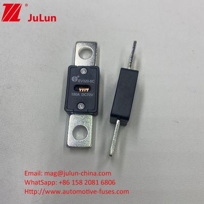 EV320-5X 100A 70VDC Ceramic Car Fuses Đặc điểm điện 1.0 trong 4 giờ 3.0 trong 10 giây tối đa