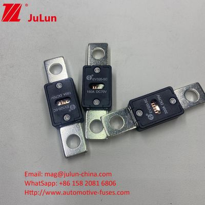 EV320-5X 100A 70VDC Ceramic Car Fuses Đặc điểm điện 1.0 trong 4 giờ 3.0 trong 10 giây tối đa