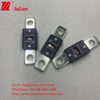 51mm Khoảng cách lỗ EV320-5X 125A 70VDC Ceramic Automotive Fuses With GB/T31465.5-2015 Certification And 70VDC Rated Voltage