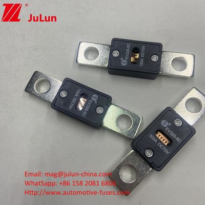EV320-5C 300A 70VDC Fuses Blade ô tô với khoảng cách lỗ 51mm và chế độ cài đặt Bolt M8