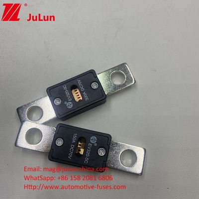 Chất bảo hiểm lưỡi xe hơi EV320-3X-150A 70VDC Bolt M8 Chế độ cài đặt cho xe hơi