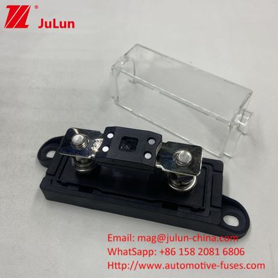 32V chống nước bảng điều khiển đắp ANM Bolt On Fuse Holder Block M8 Thick Base Clear PC Cover For Auto Vehicle Boat