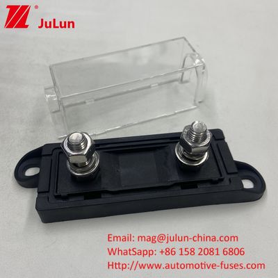 32V chống nước bảng điều khiển đắp ANM Bolt On Fuse Holder Block M8 Thick Base Clear PC Cover For Auto Vehicle Boat