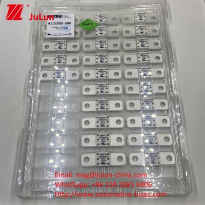 Các bộ ngắt mạch ô tô A202008 100A 100VDC EV FUSE ASTM