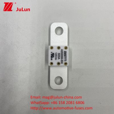 125VDC A202008 350A 125VDC ASTM Đánh giá điện áp Ceramic Car Fuses For EV Traction System