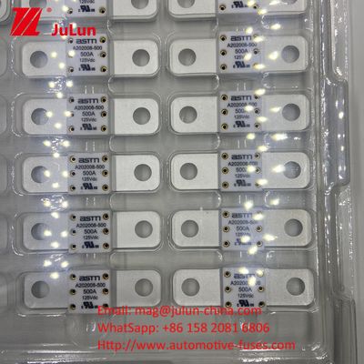 ASTM Fuse xe điện A202008 300A Fuse 125VDC Terminal Type AC Ev Charger Adapter tương thích với 20KA Breaking Capacity