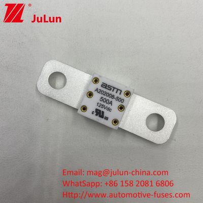 ASTM 250A 125V Ceramic White Color Fuse trong pin xe hơi