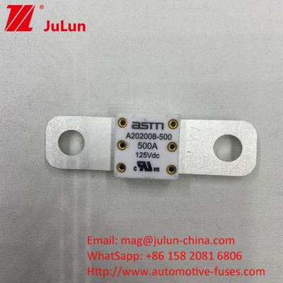 ASTM Bolt 400A 500A 125VDC Car Amp Battery Fuse