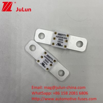 Bolt Ceramic 200A 125VDC pin Fuse Xe ô tô màu trắng Đảm bảo hiệu suất