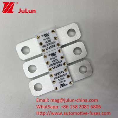 Xe điện EV Màu trắng 350 Amp Ceramic Fuse 125VDC