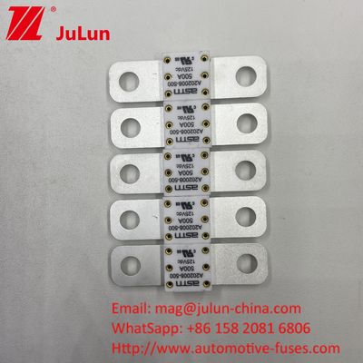 Xe điện EV Màu trắng 350 Amp Ceramic Fuse 125VDC