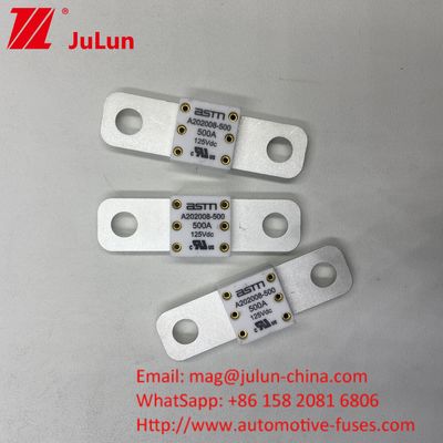 300A 125VDC ASTM M8 Bolt Car Battery Fuse bền lâu dài cho các ứng dụng hạng nặng
