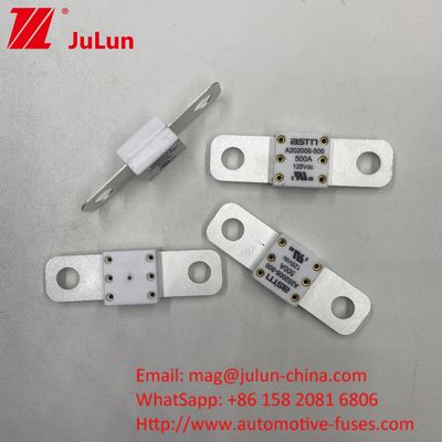Ceramic 350A 125VDC Car Battery Fuse Khả năng phá vỡ cao dưới 125Vdc