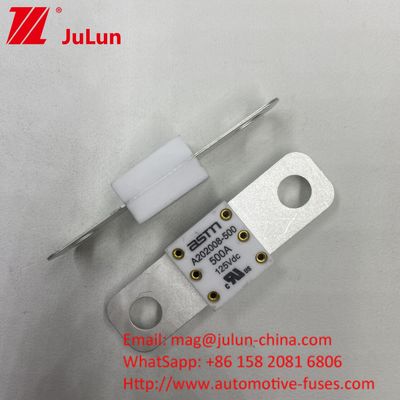 200A 125VDC xe điện Fuse ô tô cho EV 125VDC điện áp khoảng cách lỗ 50,8mm