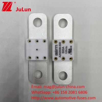 500A Auto A202008 125VDC Bộ sạc EV di động Fuse 100A 125A 150A 200A 250A 300A 400A 500A
