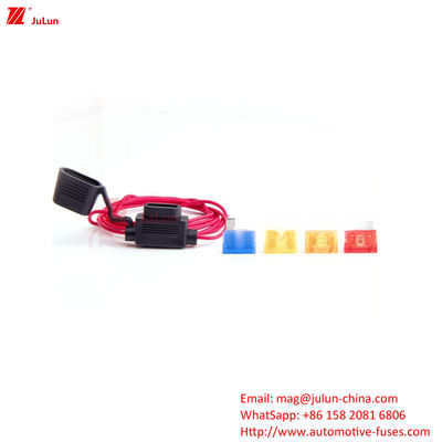 Tùy chỉnh xe ô tô chống thấm nước Fuse Holder Plug In Fuse Điện áp định giá 32V-58V