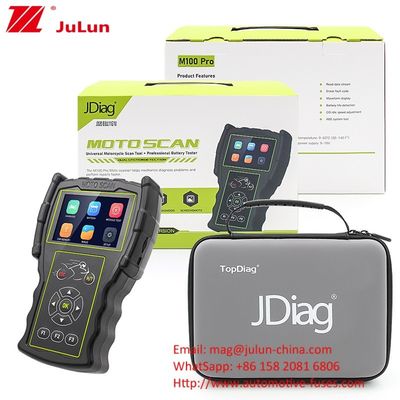 Máy phát hiện xe máy OBD Chẩn đoán lỗi JDiag M100 Pro Moto Scanner Ecu