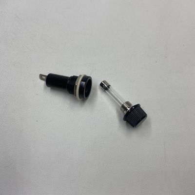 6 * 30mm Panel Mounted Fuse Holder Knob Type Thiết kế chống nước cho máy móc