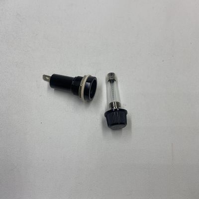 6 * 30mm Panel Mounted Fuse Holder Knob Type Thiết kế chống nước cho máy móc