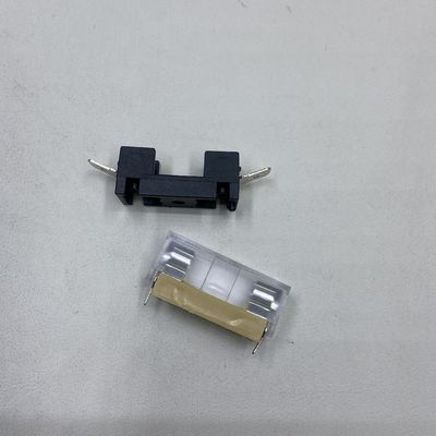 PCB bảng lắp đặt 6 * 30mm 250VDC Đen xanh minh bạch vàng xe ô tô Fuse Holder