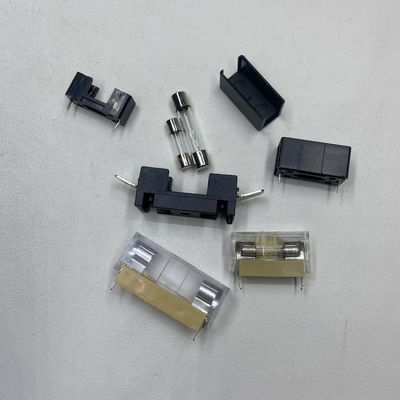 5x20mm Hoặc 6x30mm PCB Board Mounting Glass Fuse Holder For Power Systems In Cars Black Blue Transparent Gold (Đường viền PCB 5x20mm hoặc 6x30mm)