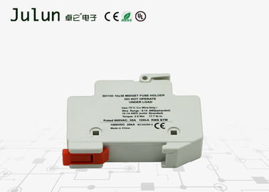 Ứng dụng nguồn 1000V khung cầu chì điện áp thấp 10x38mm Lắp đặt đường ray DIN