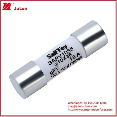 Máy bảo hiểm PV 10 * 38mm được chứng nhận bởi IEC 20A 1000VDC